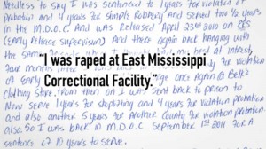 Static According a the lawsuit, “rapes, stabbings, and beatings and other acts of violence are rampant.” Remind us again: Why were private prisons supposed to be a good idea?