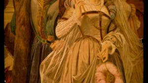 A 19th-century artist's rendering of Henry Irving and Ellen Terry starring in Shakespeare's "Much Ado About Nothing."