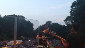 Conductor Andres Franco had a blast at Concerts in the Garden Saturday.