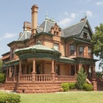house THE BALL-EDDLEMAN-MCFARLAND HOUSE ON PENN STREET IN FORT WORTH-
