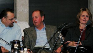 JULIE WILSON AT A GAS DRILLING TASK FORCE MEETING SEVERAL YEARS AGO (photo courtesy of Don Young).