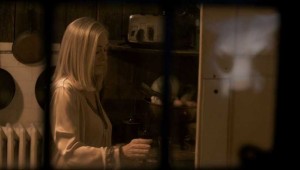 Someone with a mask means Barbara Crampton no good in You're Next.