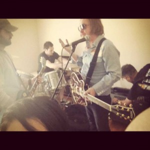 BL Jetta in the Ghost Tree, seen here in rehearsal, marks the return of former Flickerstick frontman Brandin Lea.