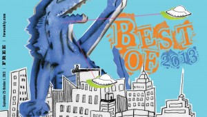 Winning cover art by Art Institute student Jonathan Ayala.