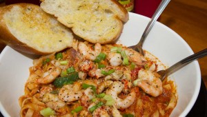 Allie’s serves up nontraditional fare such as Cajun pasta. Brian Hutson