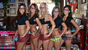 ANOTHER DRESSUP DAY AT REDNECK HEAVEN, THIS ONE INVOLVING GEEKY GLASSES. (photo courtesy of Redneck Heaven)