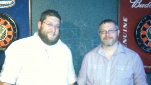 Jason Caswell (left) and Shawn Corley are re-imagining a pool hall into Arlington's first indie-rock venue.