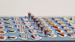 Wayne Thiebaud’s “Salads, Sandwiches, and Dessert” at Amon Carter’s Art and Appetite.