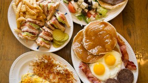 Hearty plates await at Sansom Park Café. Brian Hutson