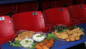 Plop into a stadium-style seat and loosen your belt at TJ’s. Lee Chastain