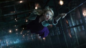 Mother of mercy, is this the end of Gwen Stacy? Emma Stone hangs by a thread in The Amazing Spider-Man 2.