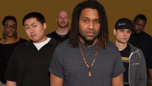 Lion Eye is (from left to right) Shayla Sweetz, Andrew McCollough (Dru B Shinin’), Sam Rude, Paul Gordan, Paul Garza, and Chris Birdine (Young Zeus).