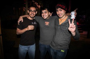 MUSIC (From left to right) Esteban Juarez, Jonathan Villalobos, and Jorge Armenta comprise one of the only Spanish-language punk bands in town.