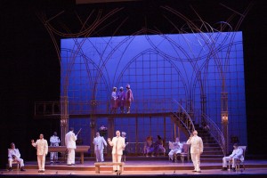 blotch(cosi)5-5 Fort Worth Opera's production of the Mozart classic is set in the roaring '20s instead of 18th-century Naples, one of several delightful and mostly humorous touches.
