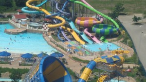 Hurricane Harbor: pretty terrifying when you're 36 and sober. Ish.