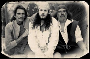 N&D Michael Joe Goggans, Jeff Stanfield, and Rupert Crabb take an old story back to its roots in Hip Pocket Theatre’s Pinocchio Commedia.