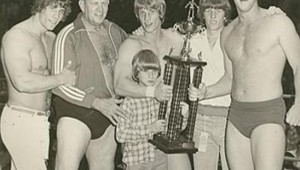 FRITZ AND THE FAM IN HAPPIER TIMES.