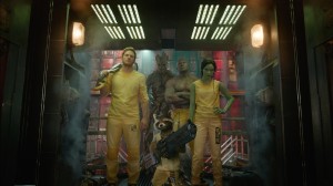 film2 (Clockwise from top) Groot, Dave Bautista, Zoe Saldana, Rocket, and Chris Pratt are an unlikely bunch of Guardians of the Galaxy.