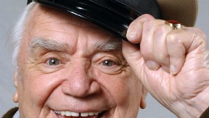 ERNEST BORGNINE JUST BEFORE HE LEANED IN TO TRY TO KISS ME (photo courtesy of Wikipedia)