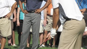 AT LEAST TONY ROMO HAS GOLF TO FALL BACK ON IF THE REST OF THIS SEASON GOES LIKE GAME ONE (photo courtesy of Wikimedia)