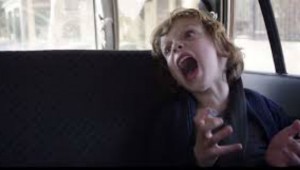 Noah Wiseman sees "The Babadook" in broad daylight.