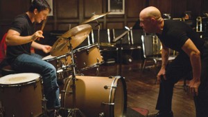 Miles Teller and J.K. Simmons in Whiplash at the Modern.