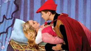 Abi Oxley and AJ Azer create a familiar tableau in a new venue in Artisan Center Theater’s Disney’s Sleeping Beauty.