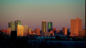 FORT WORTH AT SUNUP (courtesy usapics)