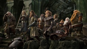 The dwarves make a last stand at their fortress in "The Hobbit: The Battle of Five Armies."