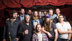 The Hanna Barbarians -- all current and past members; most of them are shown here -- will be dearly missed. Come send them off in style Friday at Lola's and Saturday, Jan. 17, at The Grotto. Photo by Vishal Malhotra.