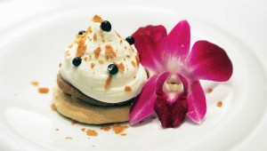The Mont Blanc was the preferred dessert. Lee Chastain