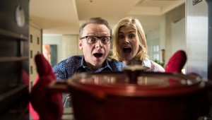 Yes, your movie is that terrible. Simon Pegg and Rosamund Pike in Hector and the Search for Happiness.
