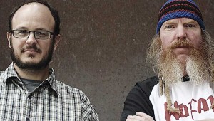 Kitchens (left) and Dub have segued into pure metallic improvisation.