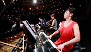 Fei-Fei Dong plays as part of the Cliburn festival at the Kimbell.