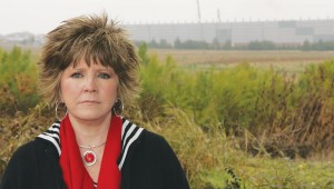 Tamera Bounds, founder of the Mansfield Gas Well Alliance, wanted “three important things” but got, really, only one. Lee Chastain