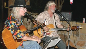 James Michael Taylor and our own Jeff Prince run a songwriting demonstration as part of Wildcatter Exchange, Thu-Sun.