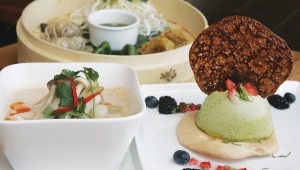 Thai flavors — and sights — rule at Kin Kin Urban Thai. Photo by Lee Chastain