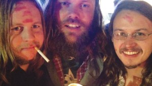 Kenny Uptain (center) has taken folk/blues songwriting to a new, contemporary place with his new project, Chucho.