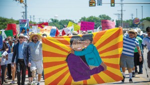 Protestors in South Texas march against ICE’s newest facility.
Steve Pavey, Hope In Focus (www.stevepavey.com)