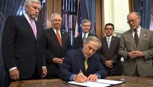 Is Gov. Abbott signing away our environmental protections? Courtesy of Austin-American Statesman
