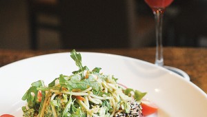 The seared Asian tuna is fresh and bright at the Grille. Photo by Lee Chastain.