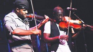 Black Violin plays at Levitt Pavilion, Sat.
