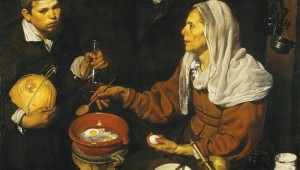 Velázquez’ “An Old Woman Cooking Eggs” is at the Kimbell’s new show.