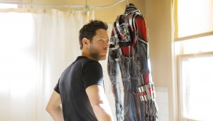 Scott Lang vs. The World: Paul Rudd ponders the meaning of this suit in Ant-Man.