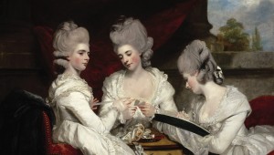 Sir Joshua Reynolds’ ravishing “The Ladies Waldegrave” is part of Botticelli to Braque at the Kimbell. Courtesy National Galleries of Scotland
