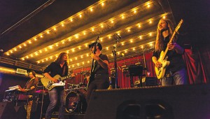 Shake the Moon: “We want to write the catchiest songs we can and have fun with it.” Photo by R McQueen Photo.