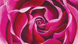 Isabel Cano’s “Pirouette in Fuchsia”