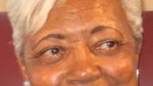 NAOMI KING, SISTER-IN-LAW OF MARTIN LUTHER KING, JRS, AND FELLOW CIVIL RIGHTS TRAVELER.