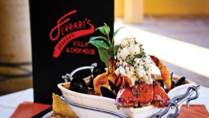 Ferrari’s’ beautifully presented Italian fare harks back to classic fine dining. Photo by Jordan Ricaurte.