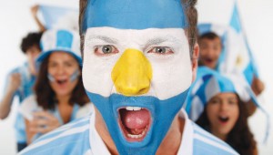 Maybe this guy will show up to the Mexico vs. Argentina game at AT&T Stadium, Tuesday.